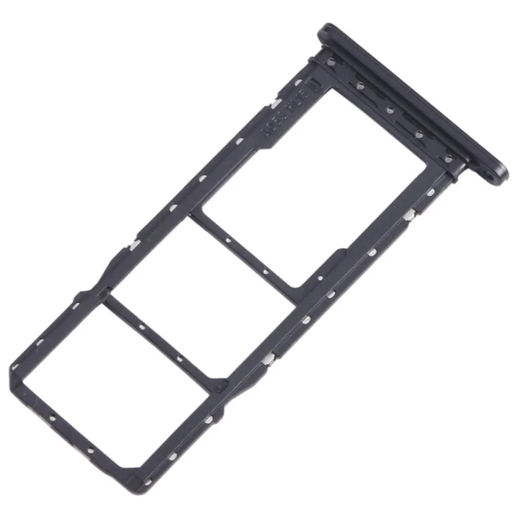 Para Samsung Galaxy A05s 4G A057 OEM Dual Cartão SIM + Suporte de Cartão SD Peça de Reposição (Sem Logotipo) - Preto