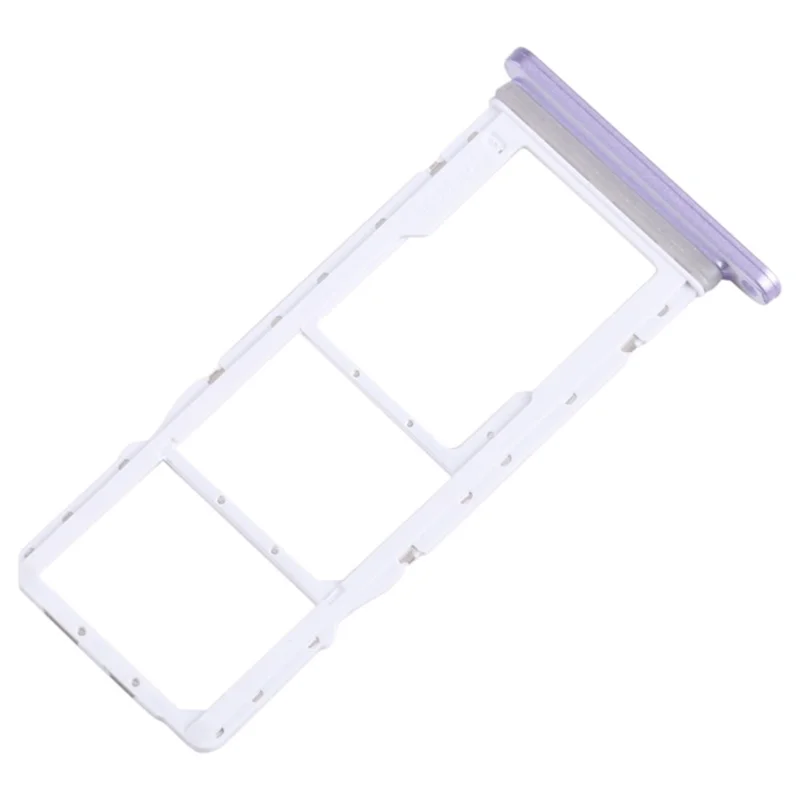 For Samsung Galaxy A05s 4G A057 OEM Dual SIM Card + SD Card Tray Holder Replacement Part (without Logo) - Purple