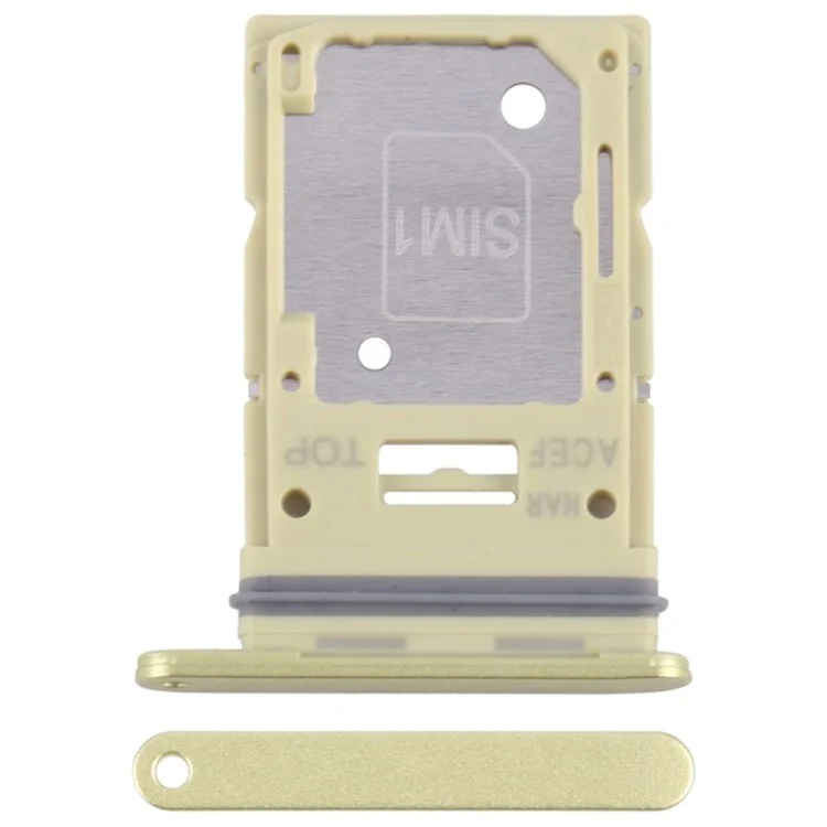 For Samsung Galaxy A35 5G A356 OEM Dual SIM Card + SD Card Tray Holder Replacement Part (Without Logo) - Lemon