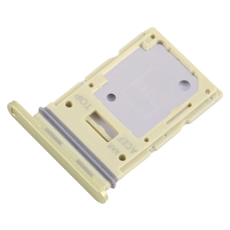 For Samsung Galaxy A35 5G A356 OEM Dual SIM Card + SD Card Tray Holder Replacement Part (Without Logo) - Lemon