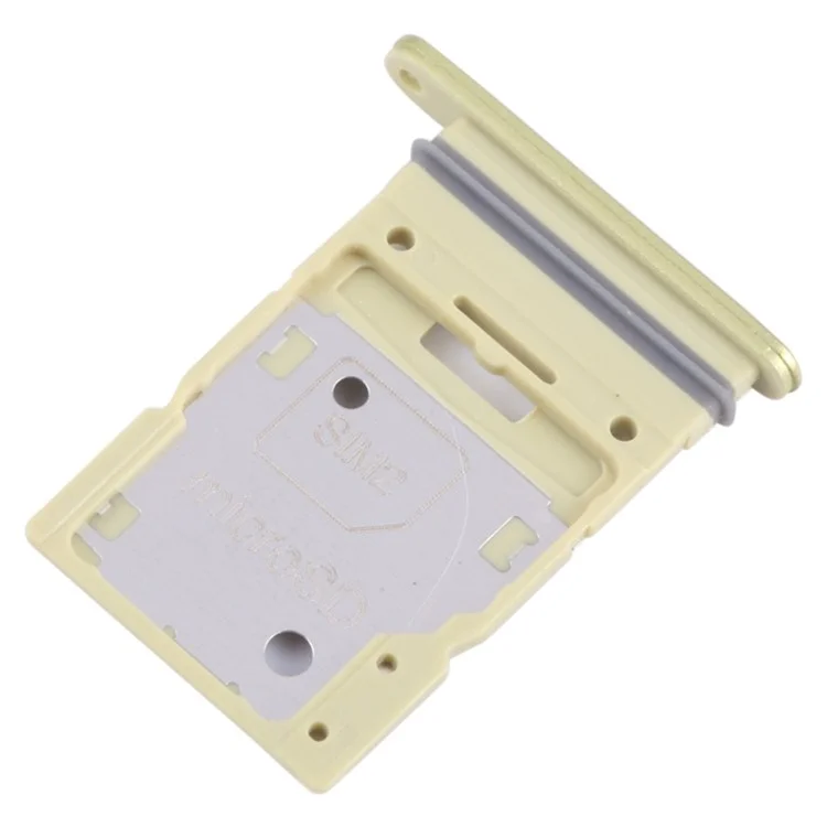 For Samsung Galaxy A35 5G A356 OEM Dual SIM Card + SD Card Tray Holder Replacement Part (Without Logo) - Lemon