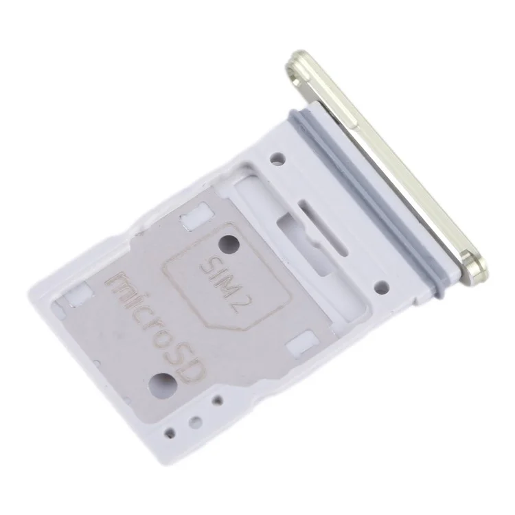 Pour Samsung Galaxy A55 5G A556 OEM Dual SIM Card + SD Card Tray Holder Pièce de rechange (sans logo) - Lemon