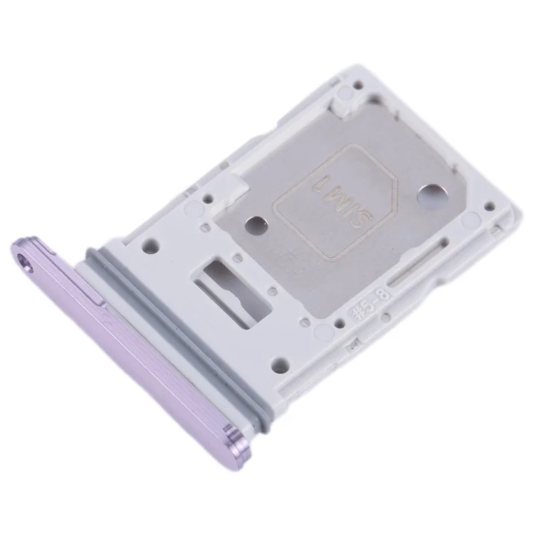 Pour Samsung Galaxy A55 5G A556 OEM Double Porte-carte SIM + Porte-carte SD Pièce de rechange (sans logo) - Lilas