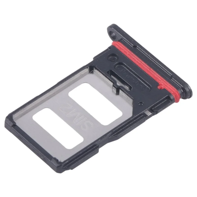 Pour Xiaomi Redmi K70E 5G / Poco X6 Pro 5G Double SIM Card Carte Tray Holder Remplacement Pile (sans Logo) - Noir
