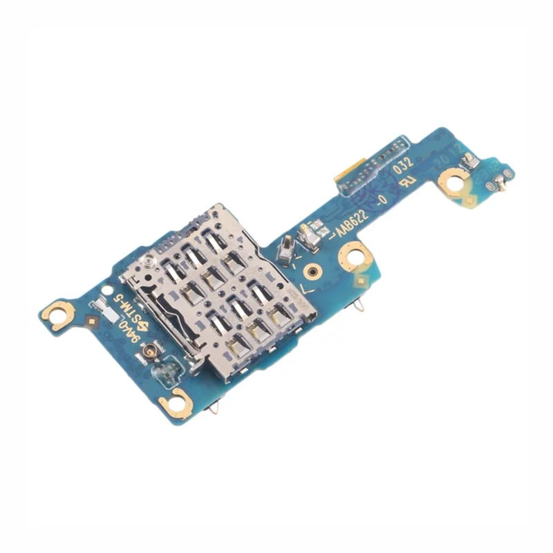 Para Realme 11 Pro+ 5G RMX3740 RMX3741 / 11 Pro 5G RMX3771 Placa de contato do leitor de cartão SIM de reposição (sem logotipo)