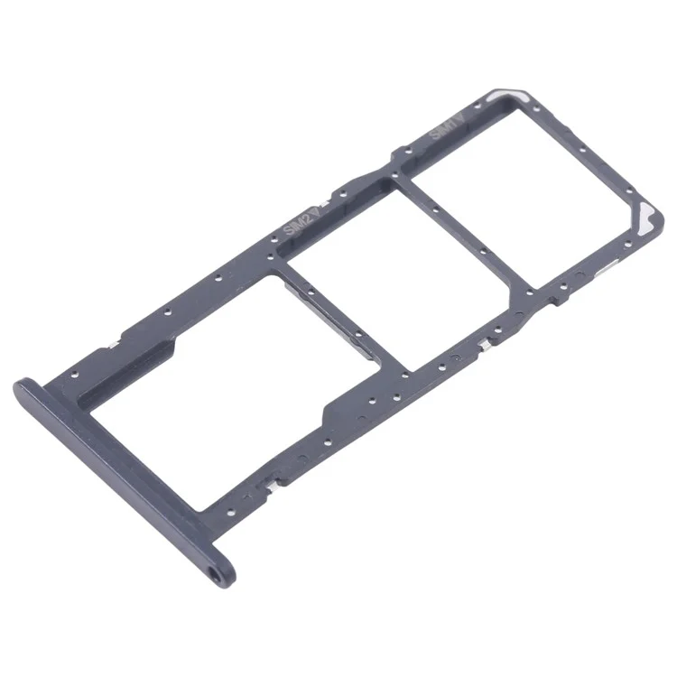 Per Samsung Galaxy A06 A065 OEM Dual SIM Card + SD Card Tray Holder Parte di ricambio (senza logo) - Nero