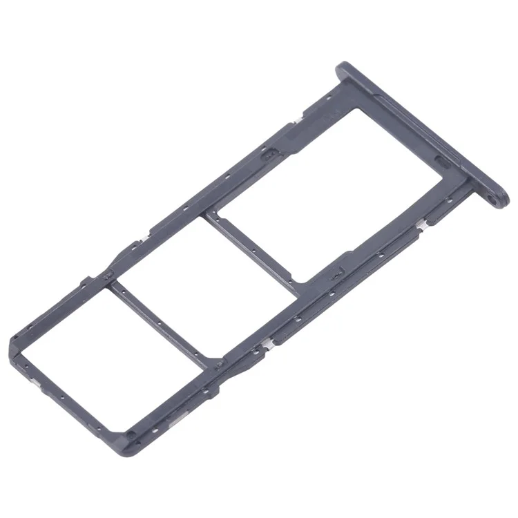 Per Samsung Galaxy A06 A065 OEM Dual SIM Card + SD Card Tray Holder Parte di ricambio (senza logo) - Nero