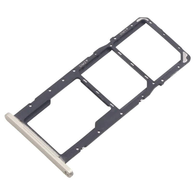 For Samsung Galaxy A06 4G A065 OEM Dual SIM Card + SD Card Tray Holder Replacement Part (Without Logo) - Gold