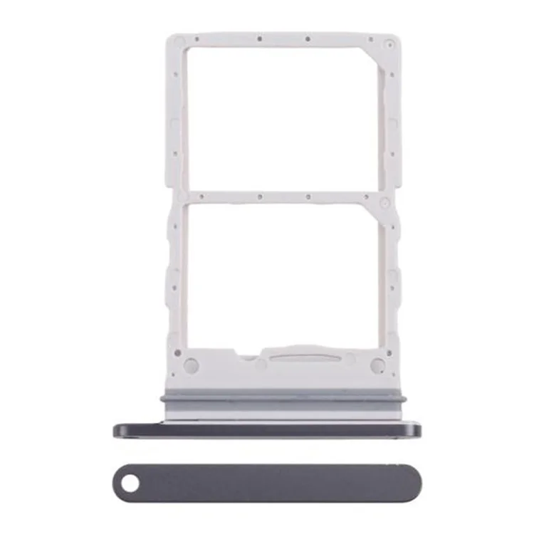 For Samsung Galaxy Z Flip6 5G F741 OEM Dual SIM Card Holder Replacement Part (Without Logo) - Black
