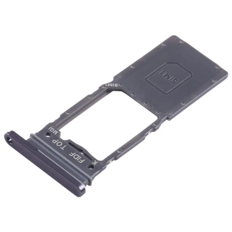 For Samsung Galaxy Z Fold5 5G F946 OEM SIM Card + SD Card Tray Holder Replacement Part (Without Logo) - Black