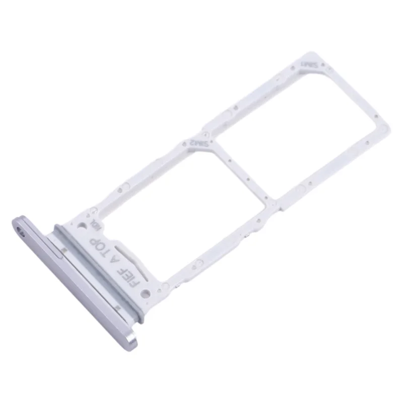 For Samsung Galaxy Z Fold6 5G F956 OEM Dual SIM Card Tray Holder Replacement Part (without Logo) - Silver