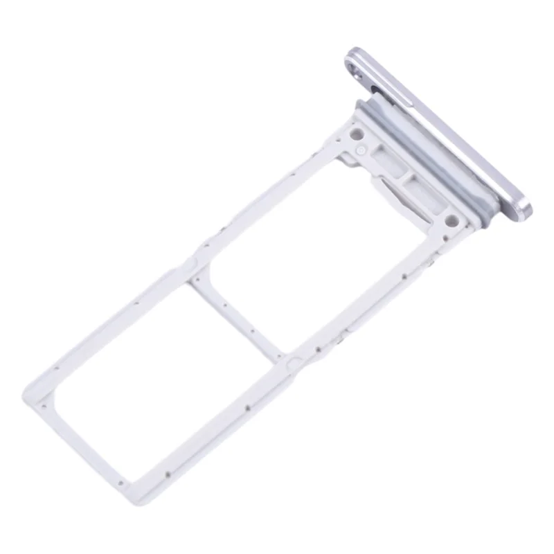 For Samsung Galaxy Z Fold6 5G F956 OEM Dual SIM Card Tray Holder Replacement Part (without Logo) - Silver