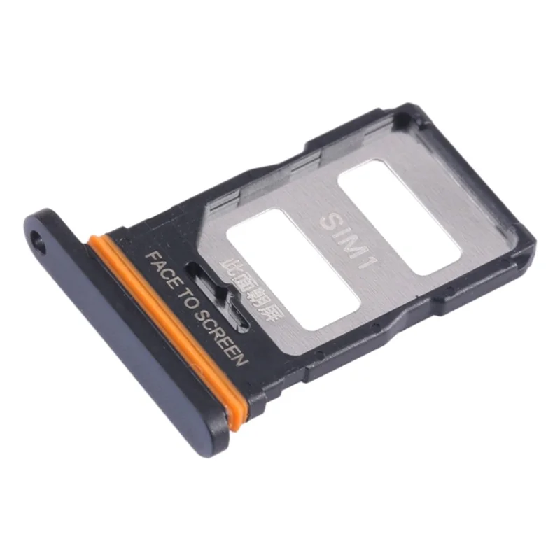 For Xiaomi 13 Lite Dual SIM Card Tray Holder Replacement Part (Without Logo) - Black