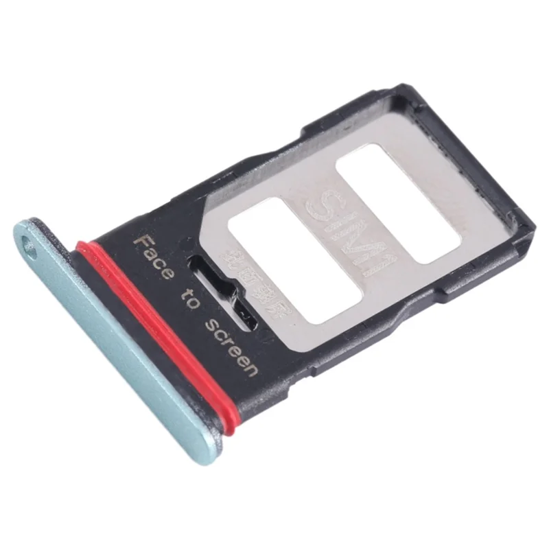 For Xiaomi Redmi K60 5G / K60 Pro 5G Dual SIM Card Tray Holder Replacement Part (Without Logo) - Green