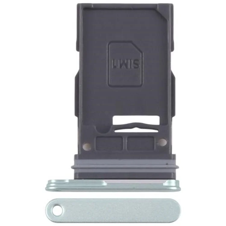 Bandeja SIM para Samsung Galaxy S25 S931 / S25+ S936 de repuesto OEM (Sin logo) - Verde