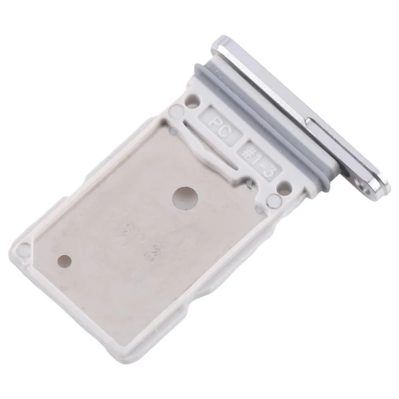 Für Samsung Galaxy S25 Ultra S938 OEM SIM-Kartenhalter Ersatz (ohne Logo) - Silber