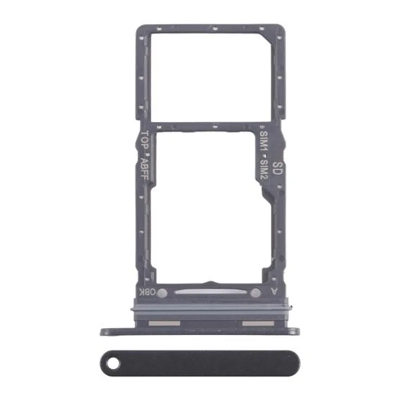 For Samsung Galaxy A26 5G A266 OEM Dual SIM Card Tray Holder Replacement Part (Without Logo) - Black