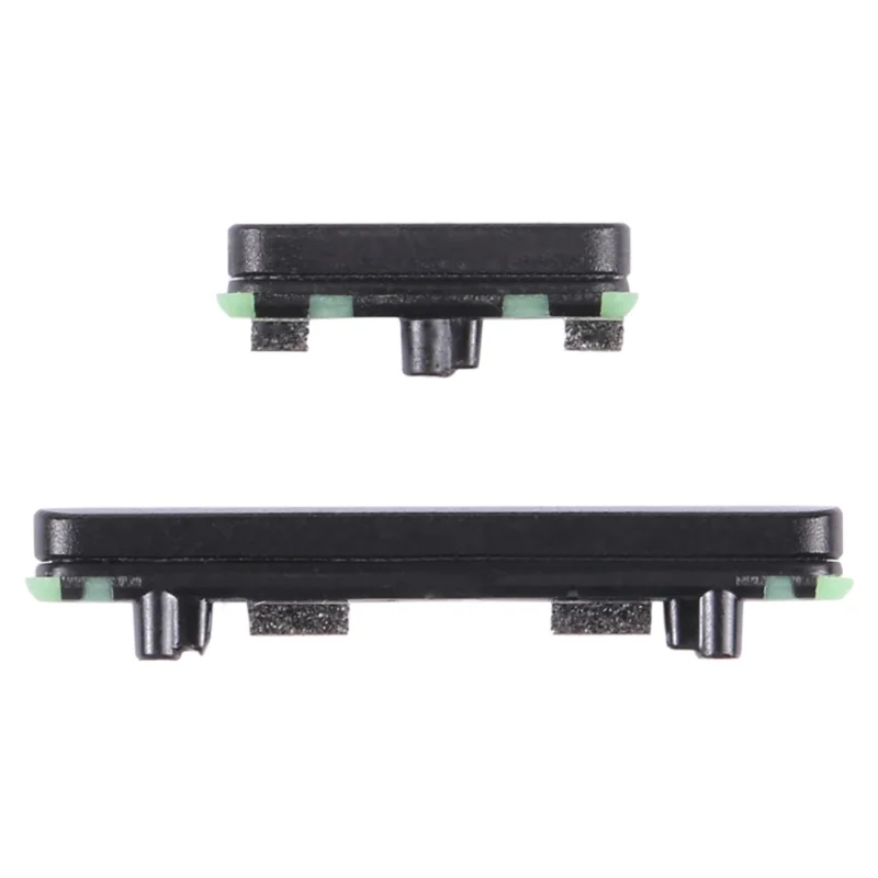 Pour Google Pixel 6 Pro 5G OEM Ensemble de boutons latéraux (Muet + Alimentation + Boutons de volume) (Sans logo) - Noir