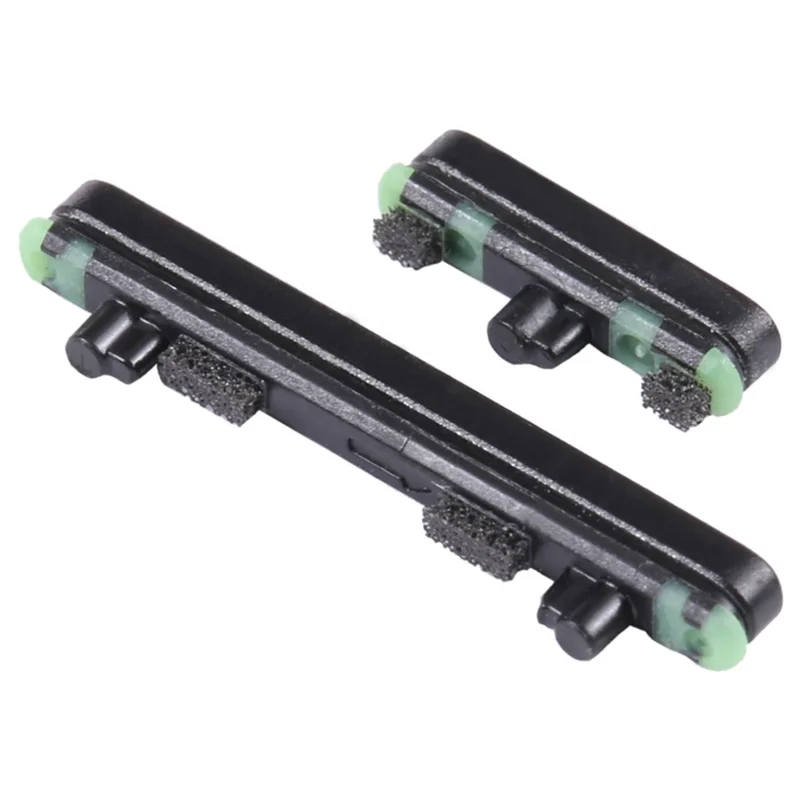 Pour Google Pixel 6 Pro 5G OEM Ensemble de boutons latéraux (Muet + Alimentation + Boutons de volume) (Sans logo) - Noir