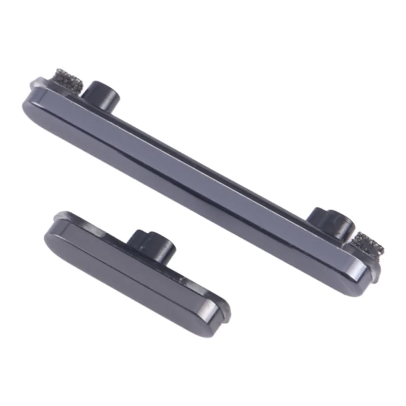 Pour Google Pixel 8 Pro Ensemble de boutons latéraux OEM (Sourdine + Marche/Arrêt + Boutons de volume) (Sans logo) - Noir