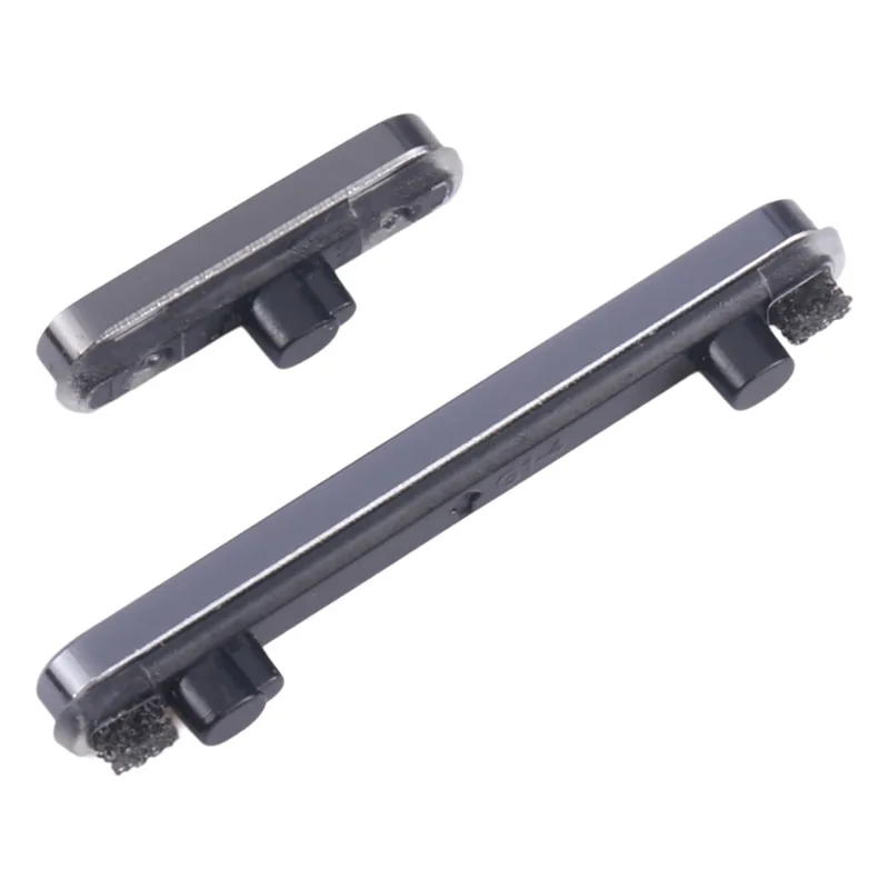 Pour Google Pixel 8 Pro Ensemble de boutons latéraux OEM (Sourdine + Marche/Arrêt + Boutons de volume) (Sans logo) - Noir