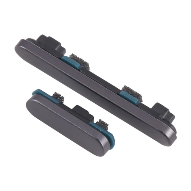 Pour Google Pixel 8a Ensemble de Boutons Latéraux OEM (Sourdine + Marche/Arrêt + Boutons de Volume) (Sans Logo) - Noir