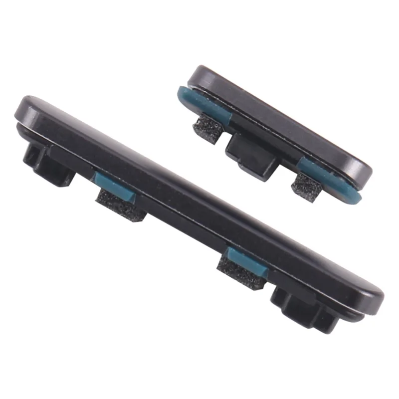 Pour Google Pixel 8a Ensemble de Boutons Latéraux OEM (Sourdine + Marche/Arrêt + Boutons de Volume) (Sans Logo) - Noir