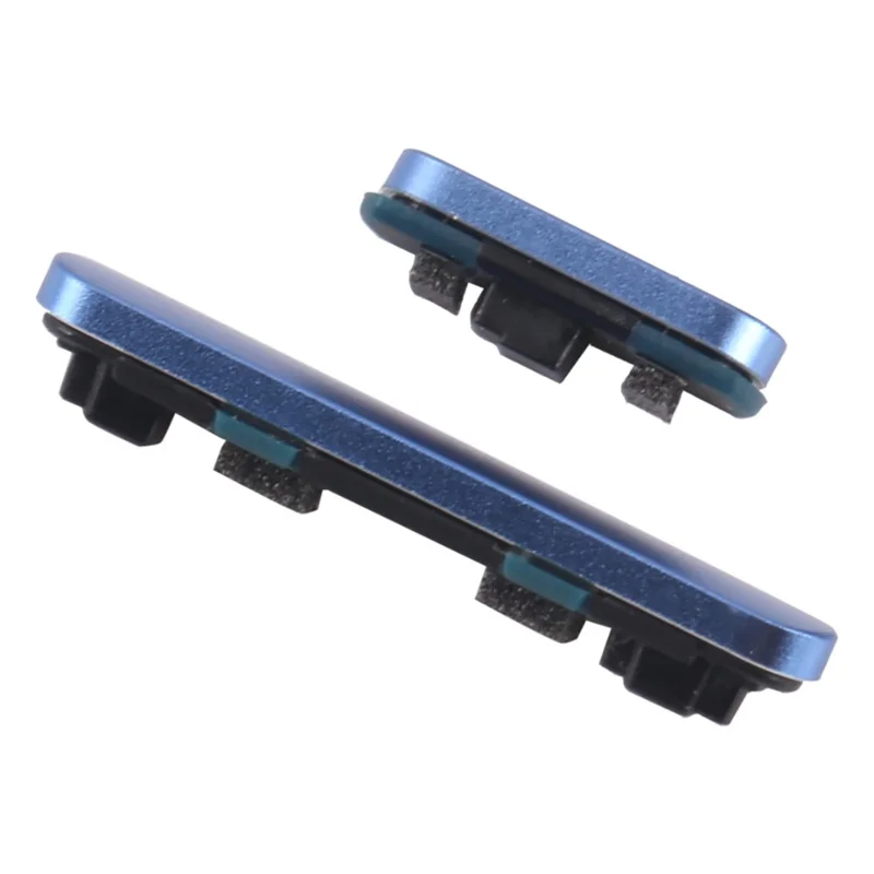 For Google Pixel 8a OEM Side Buttons Set (Mute+Power+Volume Buttons) (Without Logo) - Blue