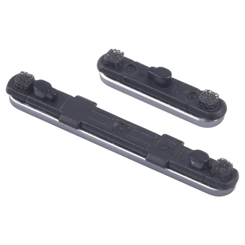Pour Google Pixel 9 Pro Ensemble de boutons latéraux OEM (Sourdine + Marche/Arrêt + Boutons de Volume) (Sans Logo) - Noir