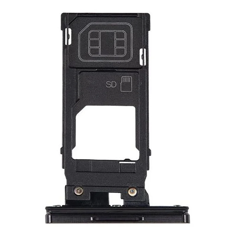For Sony Xperia XZ2 Premium OEM SIM Tray Holder Replacement (Without Logo) - Black