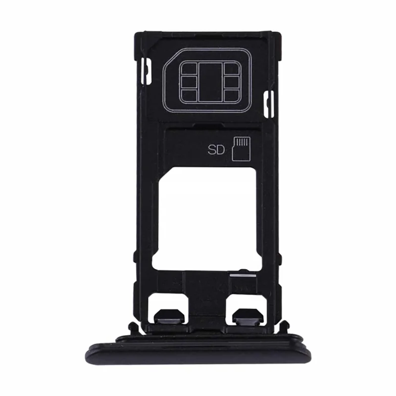 For Sony Xperia XZs OEM SIM Tray Holder Replacement (Without Logo) - Black