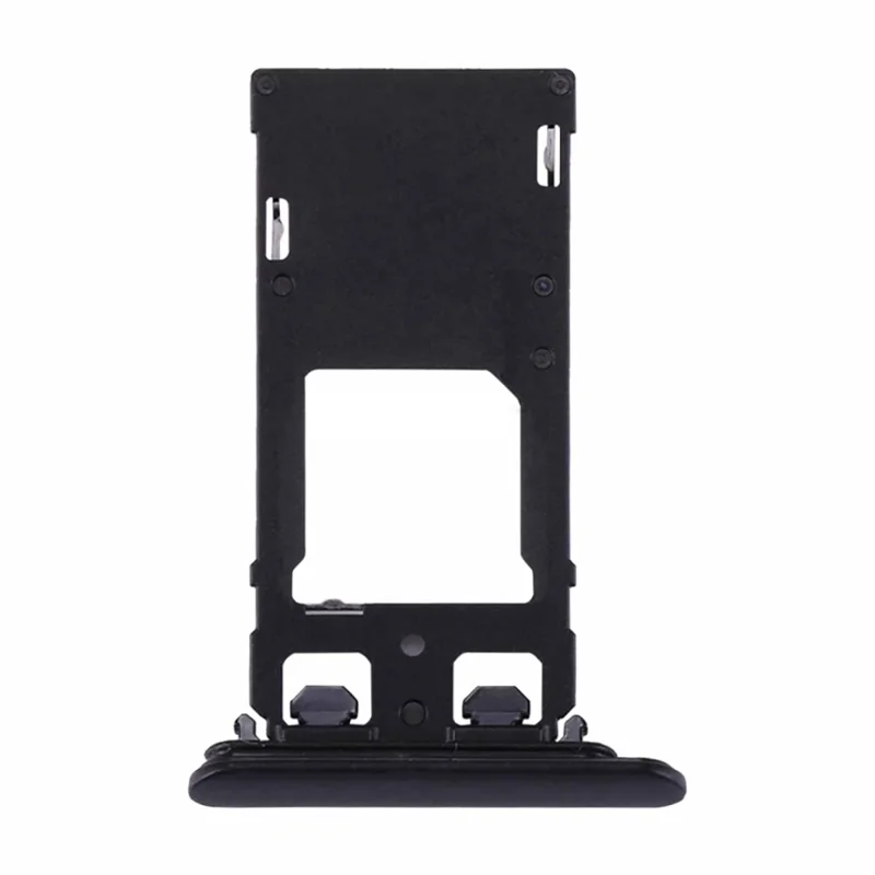 For Sony Xperia XZs OEM Dual SIM Card Tray Holder Replacement Part (Without Logo) - Black