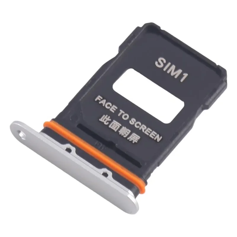 For Xiaomi 15 Ultra SIM Card Tray Holder Replacement Part (without Logo) - White