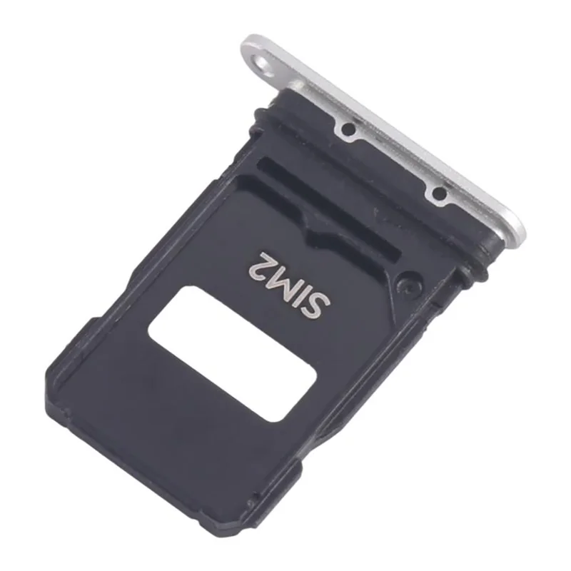 For Xiaomi 15 Pro SIM Card Tray Holder Replacement Part (without Logo) - White