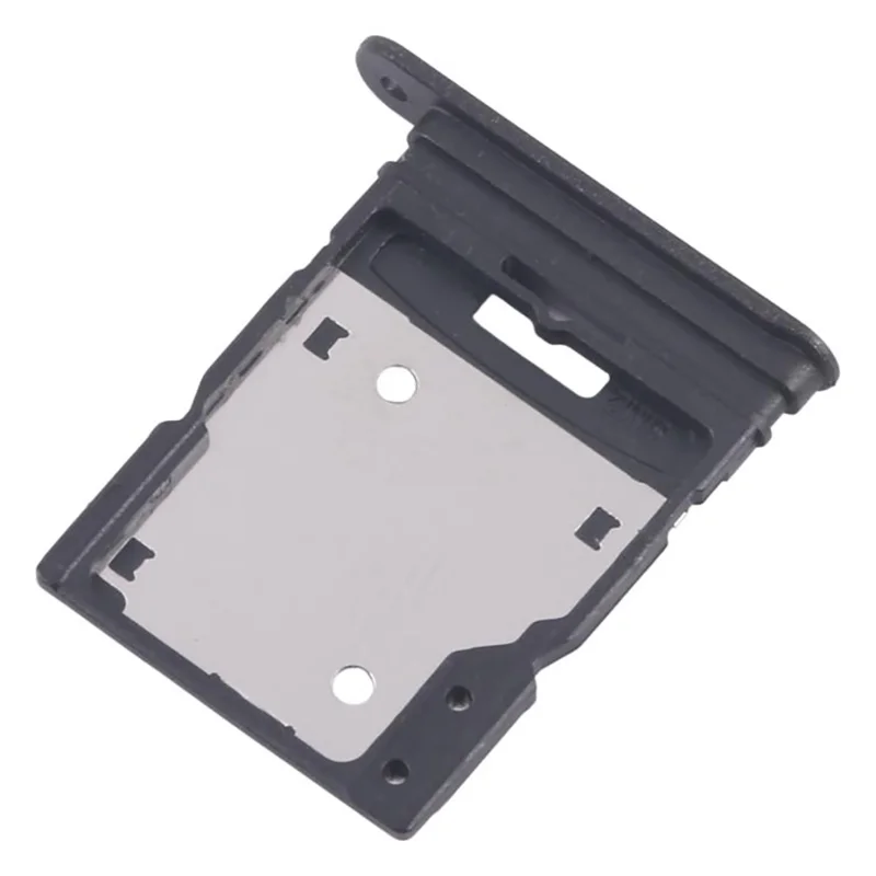 For Xiaomi Redmi Note 14 4G (163.25mm) / 14 4G (164.84mm) SIM Card Tray Holder Replacement Part (without Logo) - Black