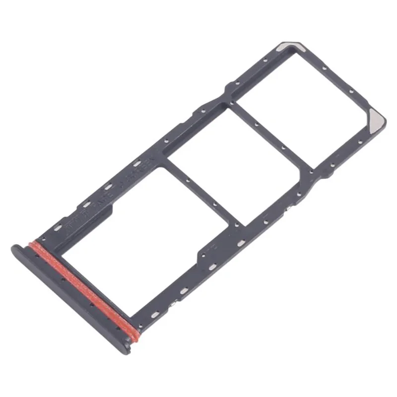 Pieza de repuesto para bandeja de tarjeta SIM dual + tarjeta TF para Xiaomi Redmi A5 4G (171,7 mm) (sin logotipo) - Negro