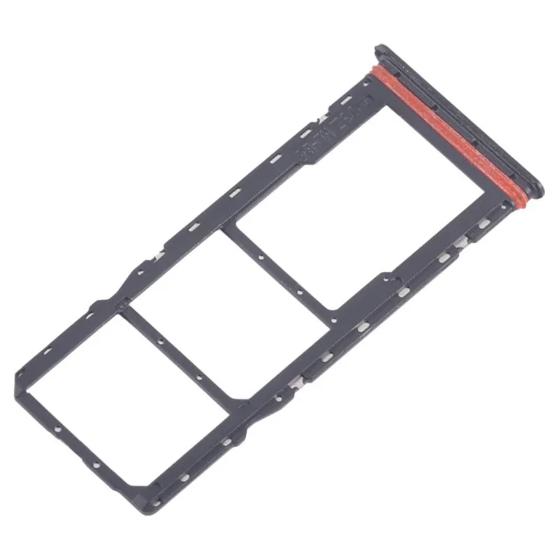Pieza de repuesto para bandeja de tarjeta SIM dual + tarjeta TF para Xiaomi Redmi A5 4G (171,7 mm) (sin logotipo) - Negro