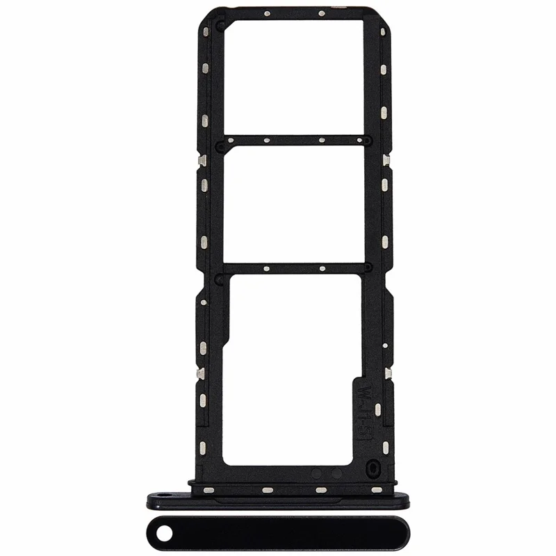 Voor Samsung Galaxy A14 5G A146P OEM Dual SIM-kaarthouder vervangingsonderdeel (zonder logo) - Zwart