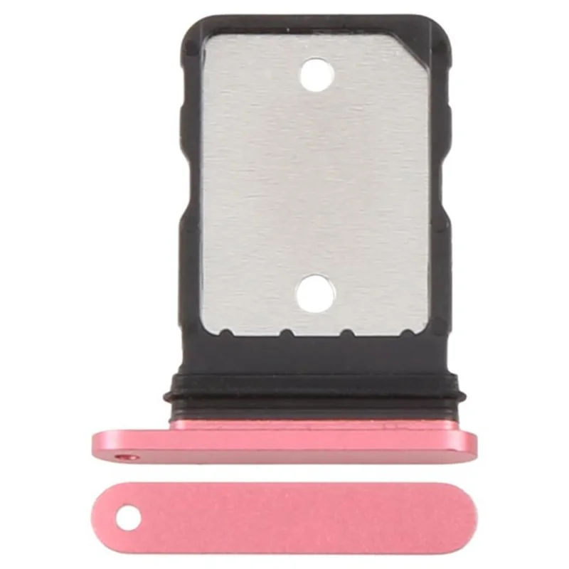 For Google Pixel 9a OEM Dual SIM Card Holder Replacement Part (Without Logo) - Pink