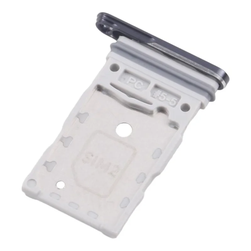 For Samsung Galaxy S26+ SM-S947B EU Version OEM Dual SIM Card Tray Holder Replacement Part (Without Logo) - Black