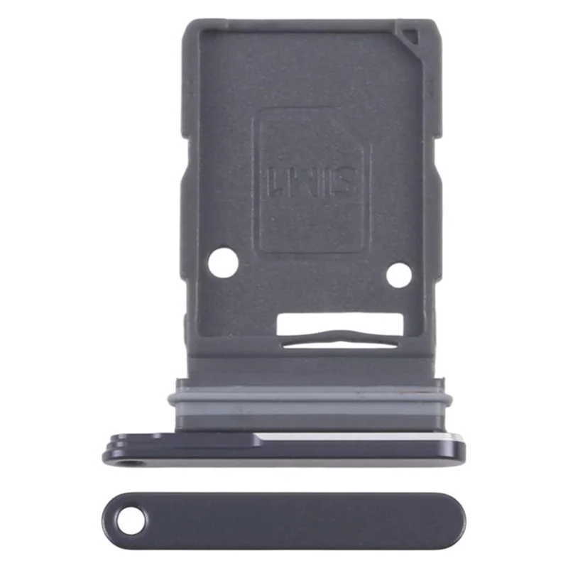 For Samsung Galaxy S26 SM-S942U Versión de EE. UU. Recambio de bandeja de tarjeta SIM única OEM (sin logotipo) - Negro