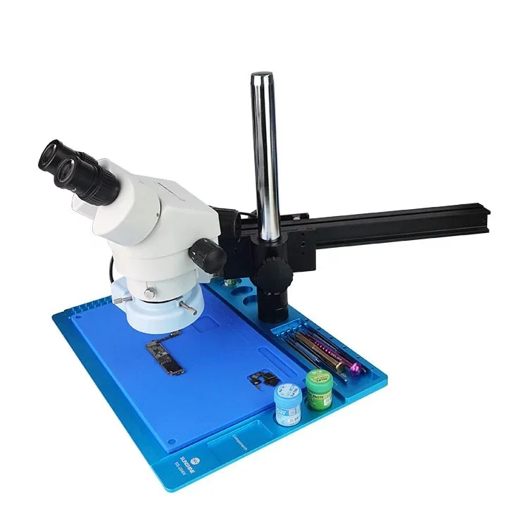 Sunshine SS-004N Microscope Tapis De Réparation (métal + Silicone)