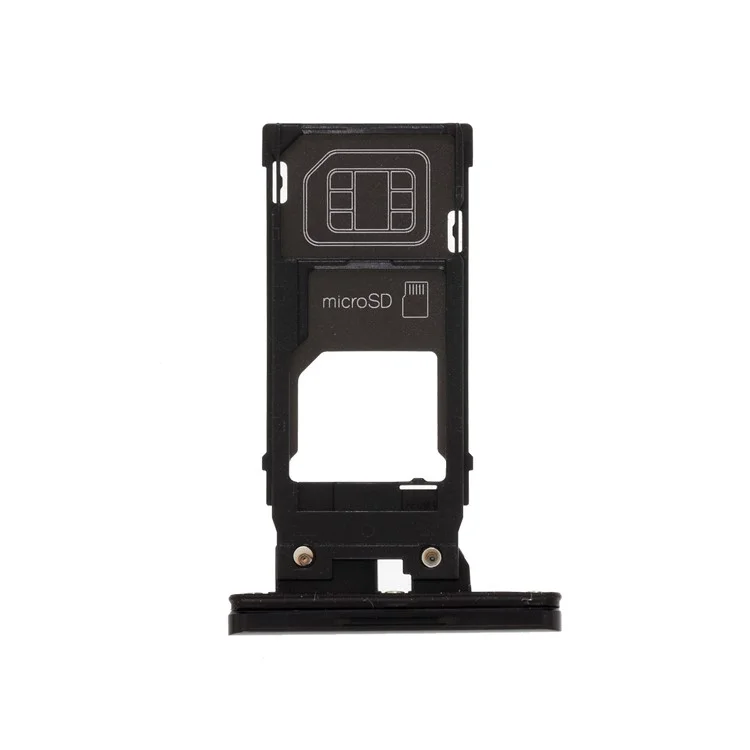 OEM SIM Card Tray Part for Sony Xperia XZ3 H9436/H8416/H9493 - Black