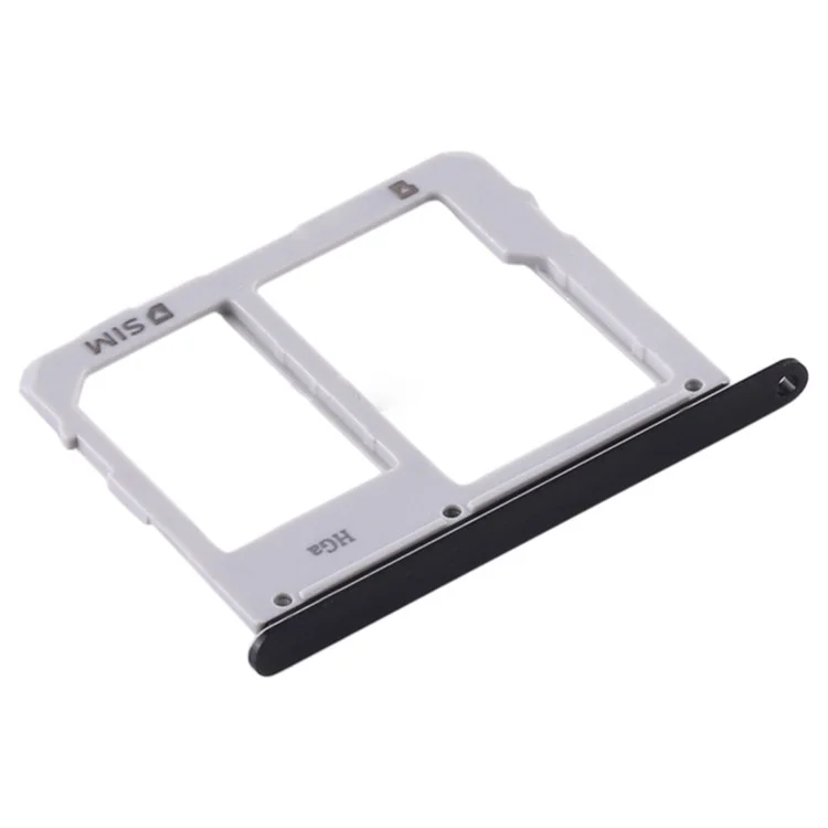 Para Samsung Galaxy Tab S5e SM-T725 OEM SIM+SD Card Tray Holder Replacement Part (sem logotipo) - Preto