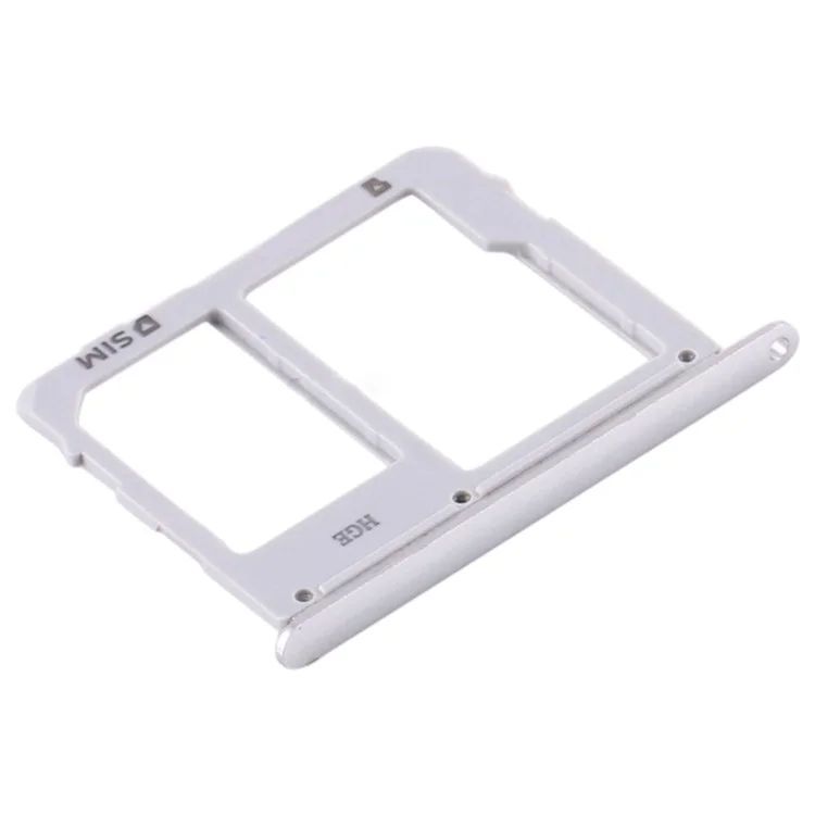 For Samsung Galaxy Tab S5e SM-T725 OEM SIM+SD Card Tray Holder Replacement Part (without Logo) - Silver