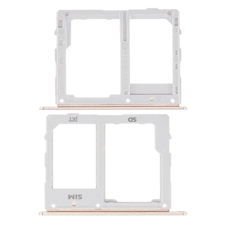 Para Samsung Galaxy Tab S5e SM-T725 OEM SIM+SD Card Tray Holder Replacement Part (sem logotipo) - Dourado