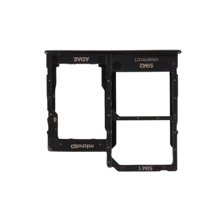 Запасной OEM-компонент двойного лотка для SIM-карты + Micro SD для Samsung Galaxy A41 A415 - черный