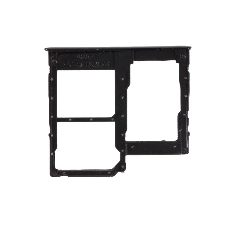 Запасной OEM-компонент двойного лотка для SIM-карты + Micro SD для Samsung Galaxy A41 A415 - черный