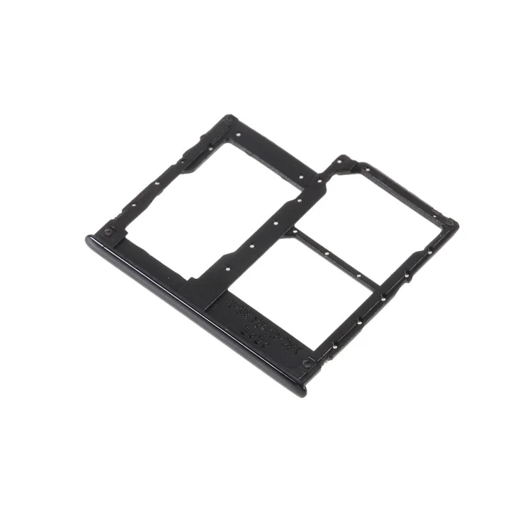 Запасной OEM-компонент двойного лотка для SIM-карты + Micro SD для Samsung Galaxy A41 A415 - черный