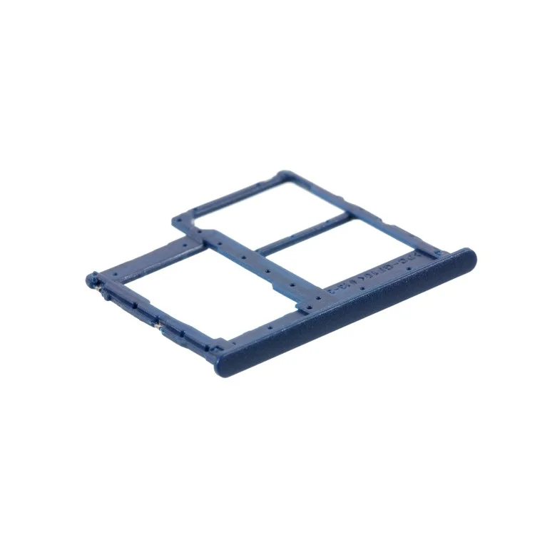 OEM Dual SIM Card + Micro SD Card Tray Holder Repair Part for Samsung Galaxy A01 Core A013 - Blue